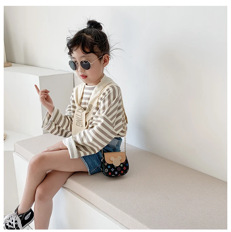 Модная сумка на плечо для девочек Disney милый кошелек мелочи новая милая