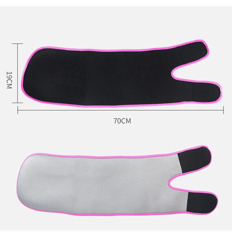 Утягивающий корректирующий Пояс для ног сауны и пота триммеры бедер утягивающий