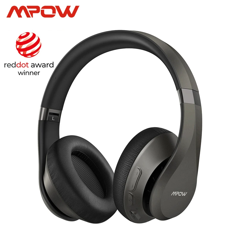 Mpow H20 059 обновленная версия Bluetooth 5,0 30h время воспроизведения Hi-Fi глубокий бас беспроводные наушники CVC 8,0 микрофон для смартфонов