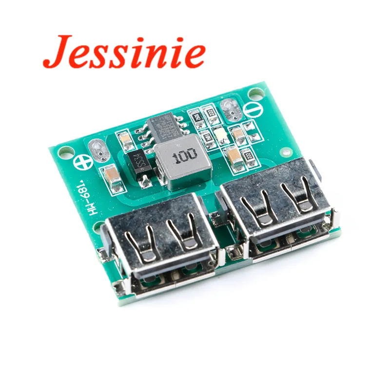 DC-DC понижающее зарядное устройство Модуль питания 9 в 12 В 24 до 5 3A двойной USB