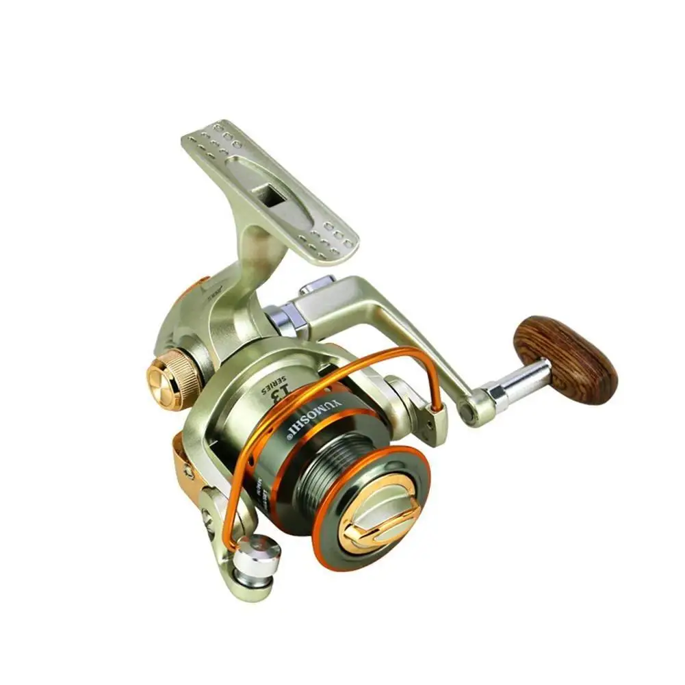 Рыболовная катушка Mn 150 полностью Металлическая качалка мини-спиннинговая