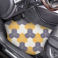 custom fit car floor mat accessories pvc silk loop mats for most car models freely tailor the shape and size for 95 vehicles