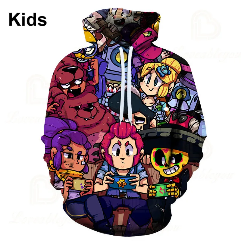 

Kids Sweatshirt Sandy Nita and Star,Boys Girls Cartoon Jacket Tops Teen Clothes 3 To 14 Years, Spike NITA MAX Game 3D Jacket