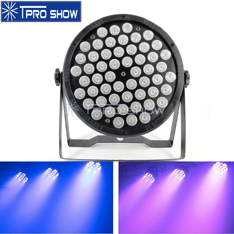 3 в 1 RGB 54x3 Вт светодиодный прожсветильник Тор Par Rgbw DJ Light s плосветильник тонкий Dmx512
