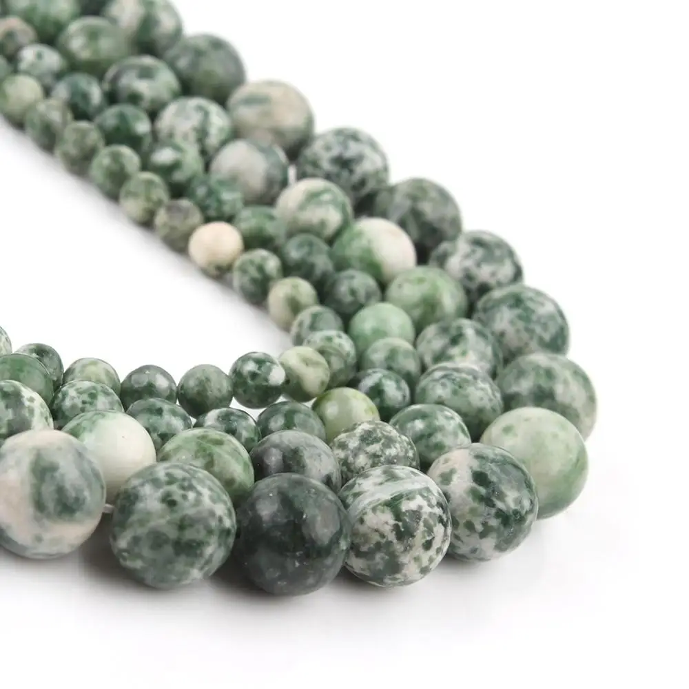 Бусины из натурального камня для ювелирных изделий круглые бусины-Распорки с