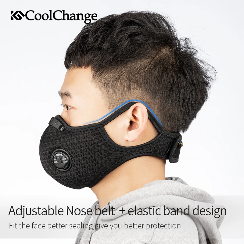 CoolChange PM2.5 велосипедная маска для лица против загрязнения Спорт Тренировка