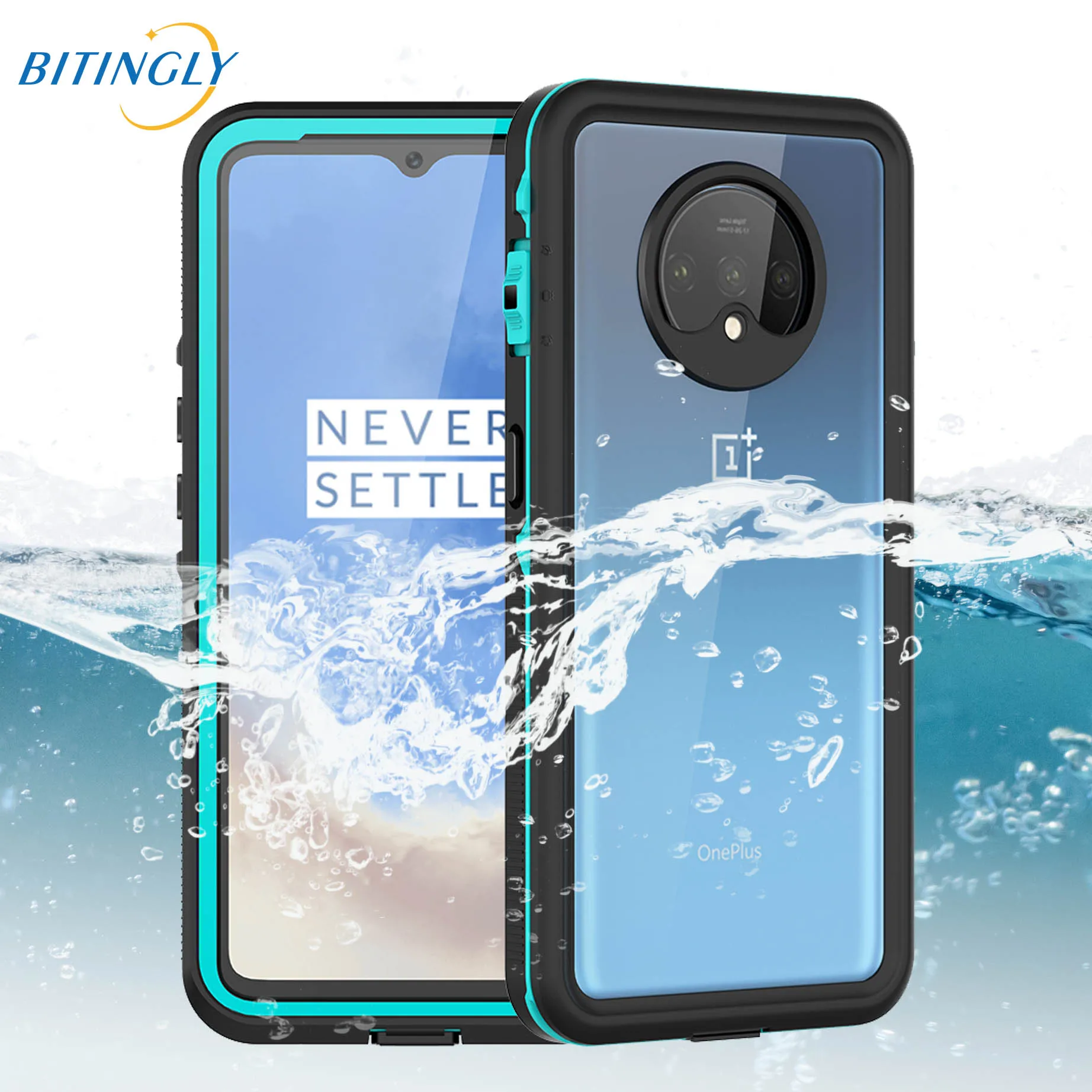 Bitingly пылезащитный чехол для телефона Oneplus 7T 360 Полное покрытие IP68