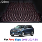Кожаный коврик для багажника для Ford Edge 2015-2021, коврик для багажника, аксессуары для автомобиля
