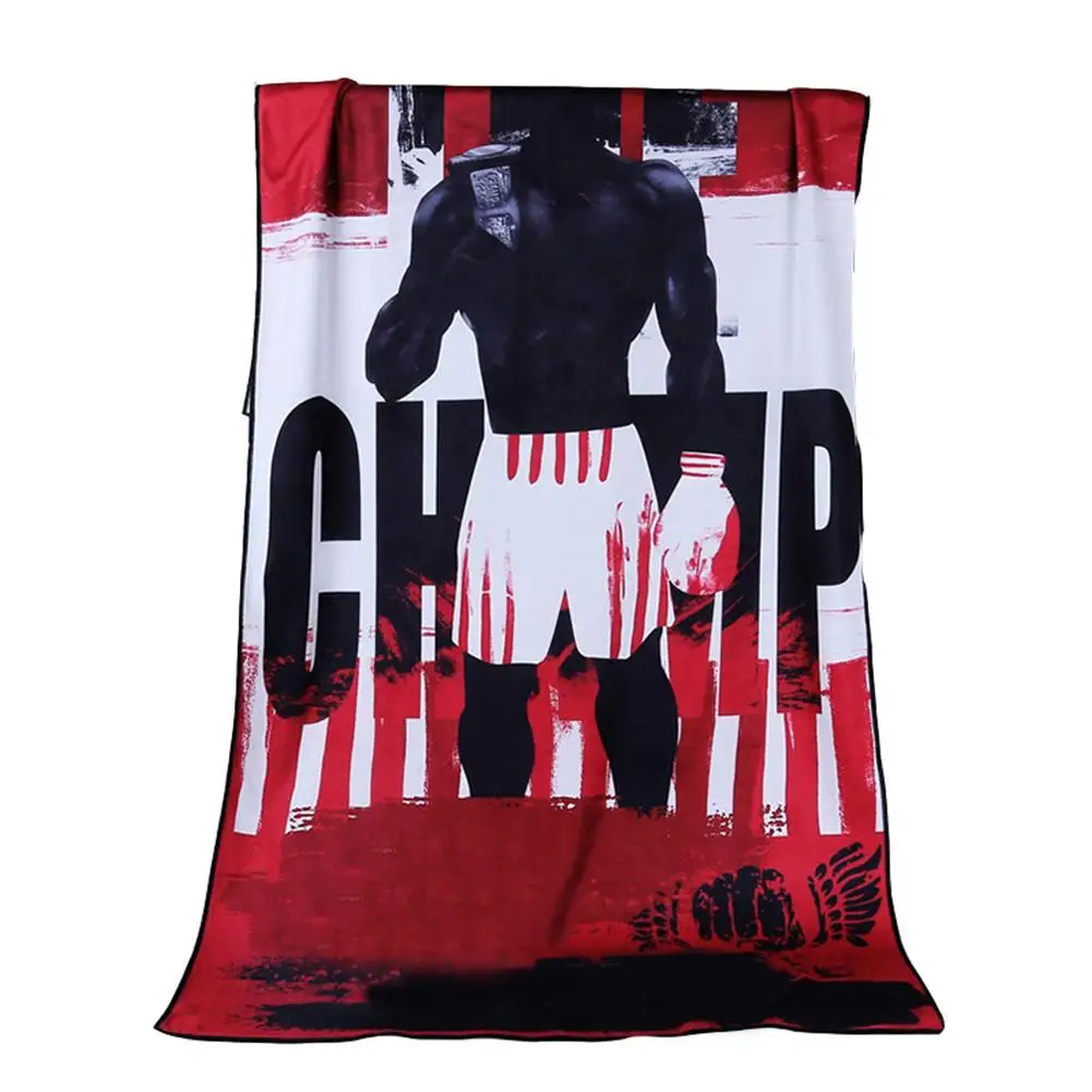 Пляжное полотенце из микрофибры большие полотенца для спортзала и бассейна 70x140