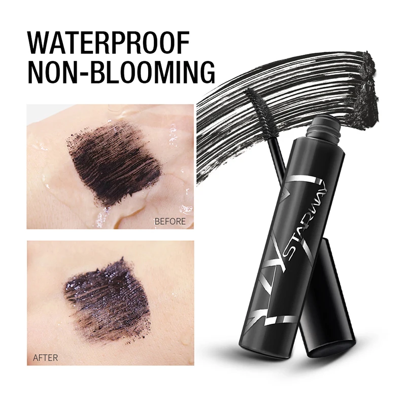 Шелковое волокно STARWAY тушь для ресниц водоСТОЙКАЯ Rimel 3d косметика наращивания