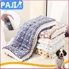 Детский мягкий коврик для сна для собак, удобная подушка для кошек, Мультяшные кровати для домашних животных, коврик для собак, моющееся шерстяное одеяло, товары для домашних животных