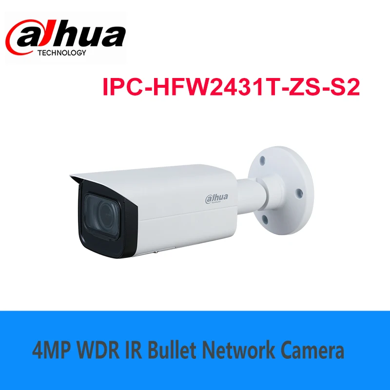 

Dahua hot sale 4MP Lite IR Vari-focal Bullet Network Camera IPC-HFW2431T-ZS-S2