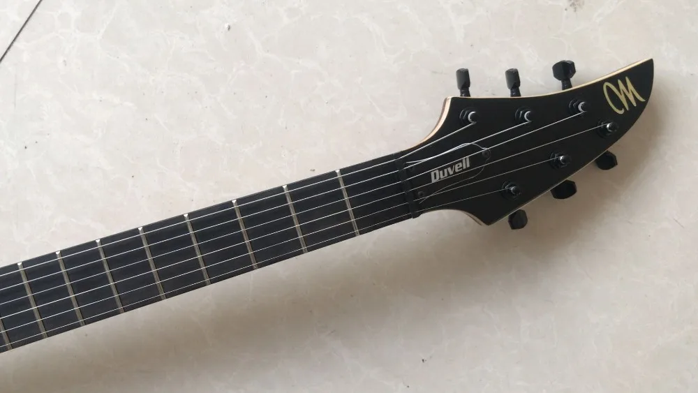 Новая гитара+ блокирующий тюнер+ mayones duvell 8 струнная гитара Гриф из черного дерева 5 слойный шейный болт mayones гитара