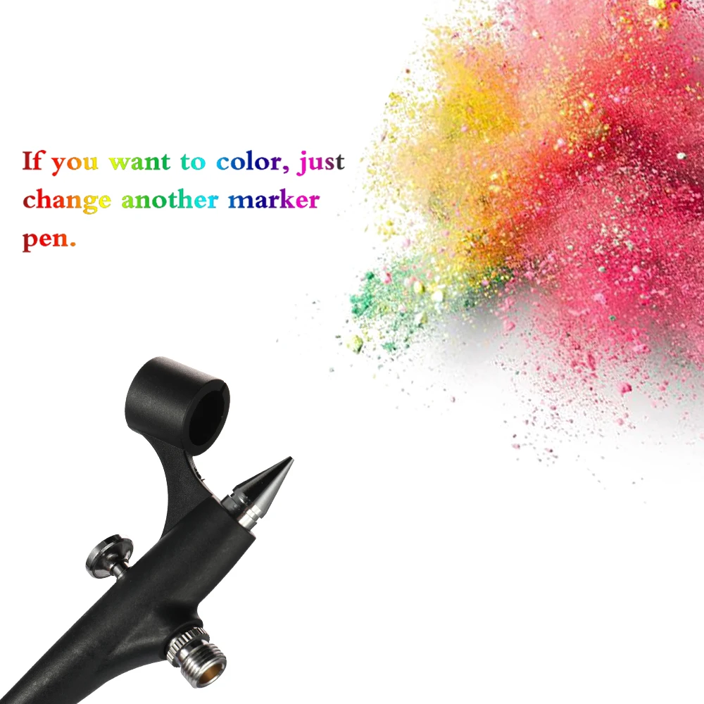 

Nasedal Marker Pen Airbrush Auto-stop Air Compressor Kit Spray Gun Makeup Cake Painting Decoration Tools Air Compressor Set