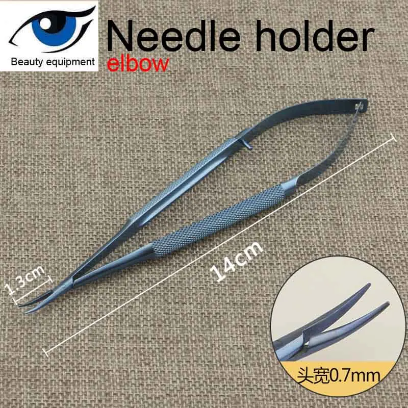 1 шт. высокое качество иглы держатели офтальмологические микрохирургические