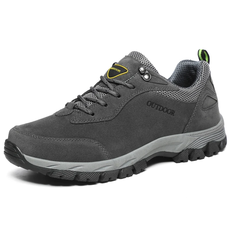 

Men's Non-slip Outdoor Sports Shoes Casual Trekking Boots Mountain Lace Up Hiking Shoes Tactical Sneakers Men‘s Winter Shoes