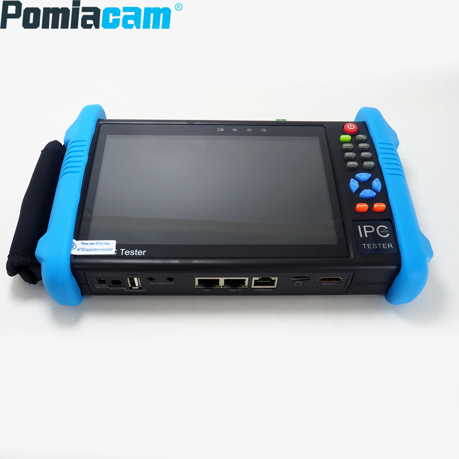 WANGLU 7 дюймовый тестер системы скрытого видеонаблюдения IPC 9800 основа HDMI выход IP