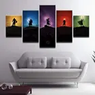 5 шт., настенные модульные картины, без рамки