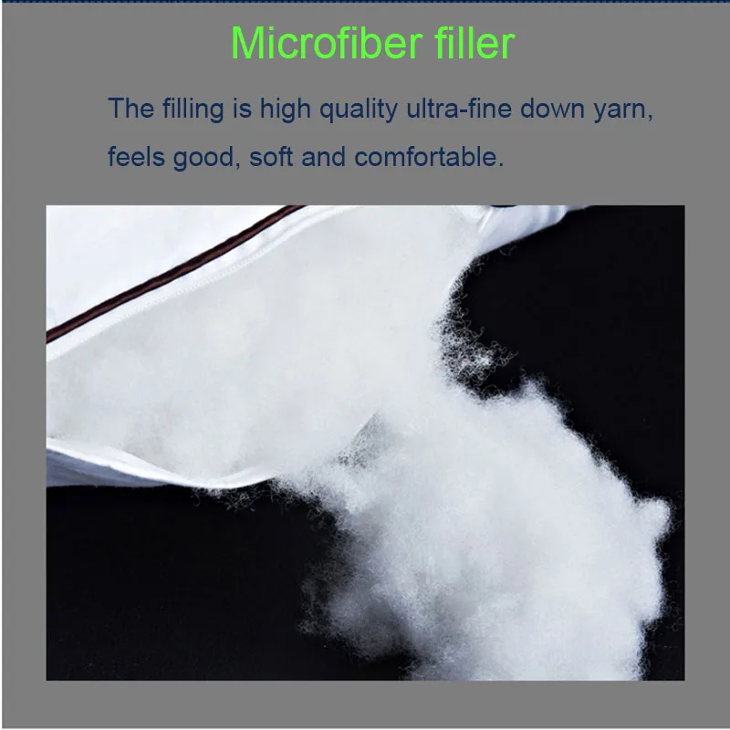 Подушка из белого утиного/гусиного пуха супер мягкая подушка для шеи стандартная