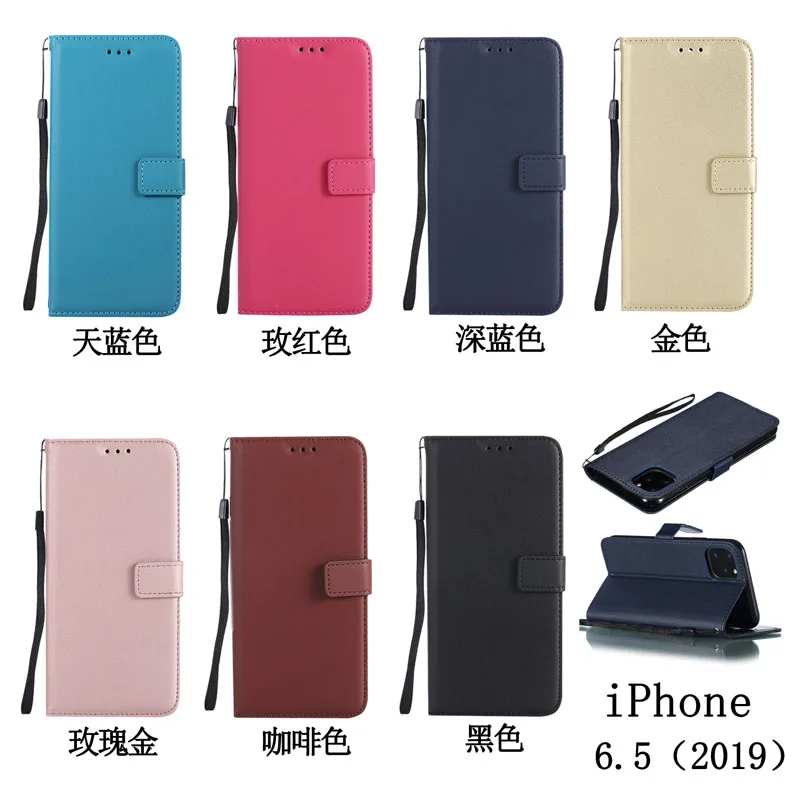 Ретро PU кожаный чехол для iPhone 11Pro max Xr XS 6 откидной чехол с ремешком для samsung S10E S8 S9 S10 Plus S7 Note 8 9 задняя крышка