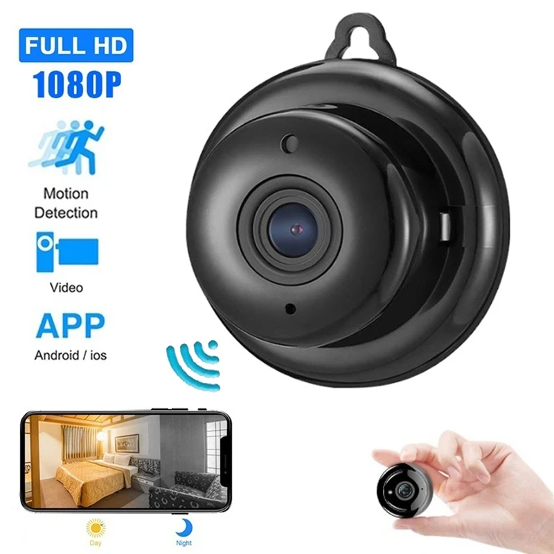 

Mini IP Camera Wifi 1080P Full HD Home Security Wireless Small CCTV Infrared Night Vision Motion Detection Cameras Recorder V380