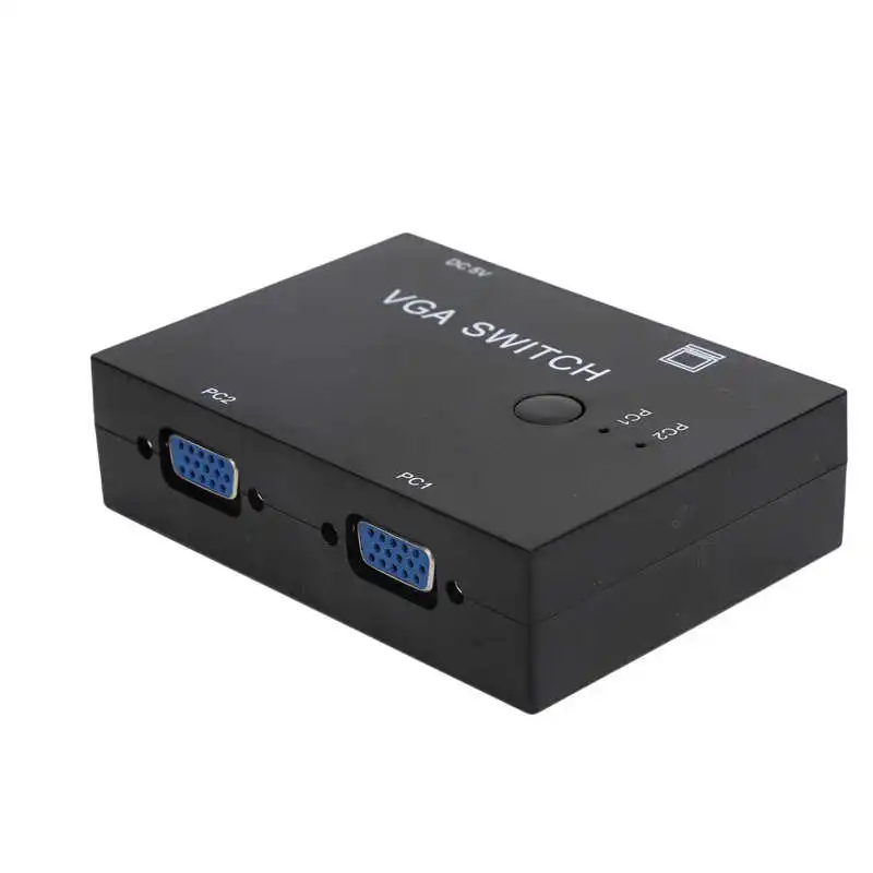 Коммутатор VGA 2 входа + 1 выход многокомпьютерный хост конвертер узла в экране ПК