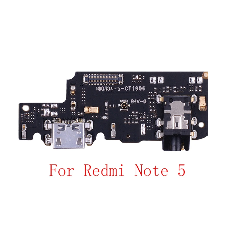USB Charging Dock Port Connector Board Parts Flex Cable For Xiaomi Redmi Note 5 Pro 8 8Pro 7 6Pro Redmi 7 6 5 7A images - 6