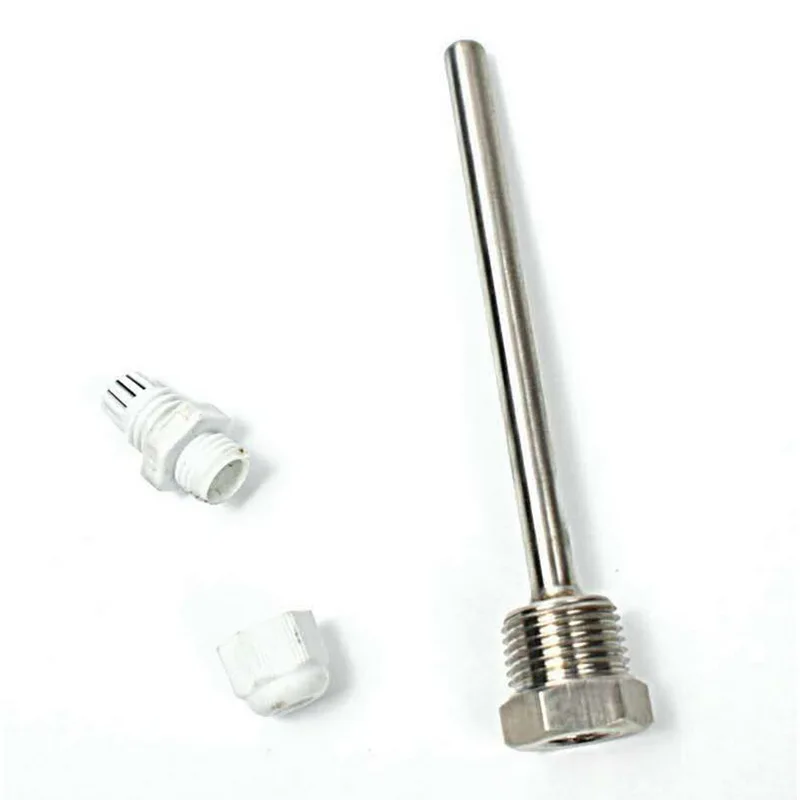 1 X прочный 50-200 мм резьба Thermowell из нержавеющей стали 1/2 &quotNPT для датчиков