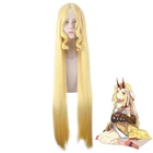 Fate Grand Order Ibaraki Douji Doji длинный парик косплей костюм FGO термостойкие синтетические волосы женские желтые парики