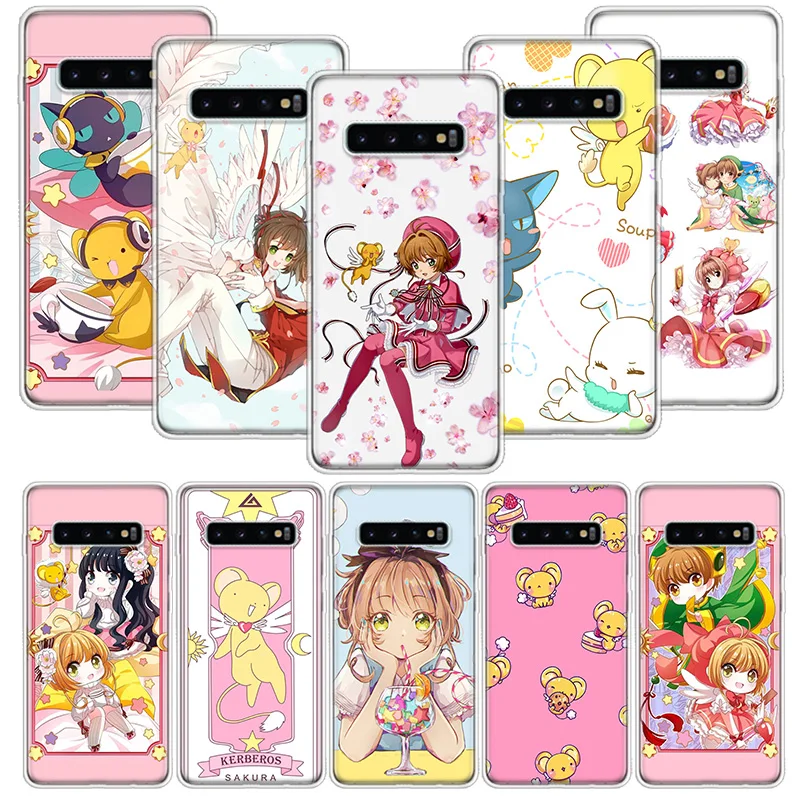 

Cardcaptor Sakura Anime Phone Case Capa For Samsung Galaxy S21 S20 FE S20 Ultra S8 S9 S10 S21 Plus S10E S7 Back Cover Coque
