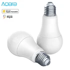 Aqara смарт-лампа 9 Вт E27 2700K-6500K 806lum Смарт настраиваемый белый Цвет светодиодный светильник работа комплект для дома и для Smart Home приложение