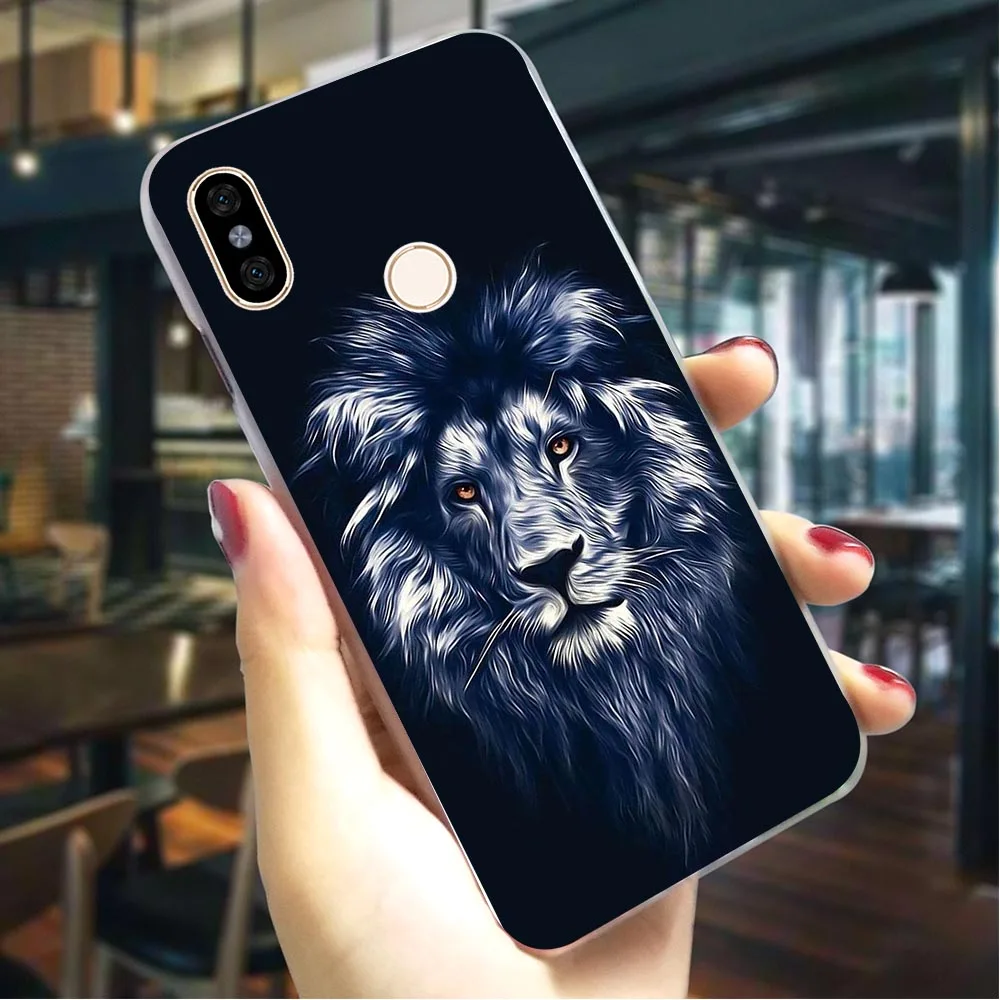 Чехол для телефона с рисунком льва Redmi K20 Pro 4X 4A 5 6 7A Plus/5A 6A GO Note 4 3/5/6/7 Pro|Бамперы| |