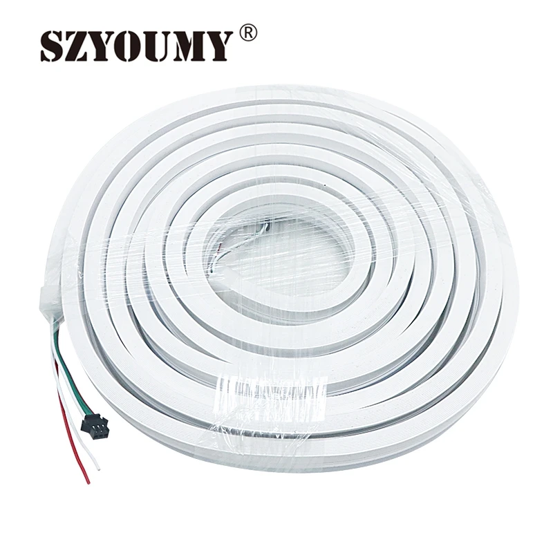 SZYOUMY 5 м WS2811 светодиодная неоновая полоса светильник WS2812 индивидуально