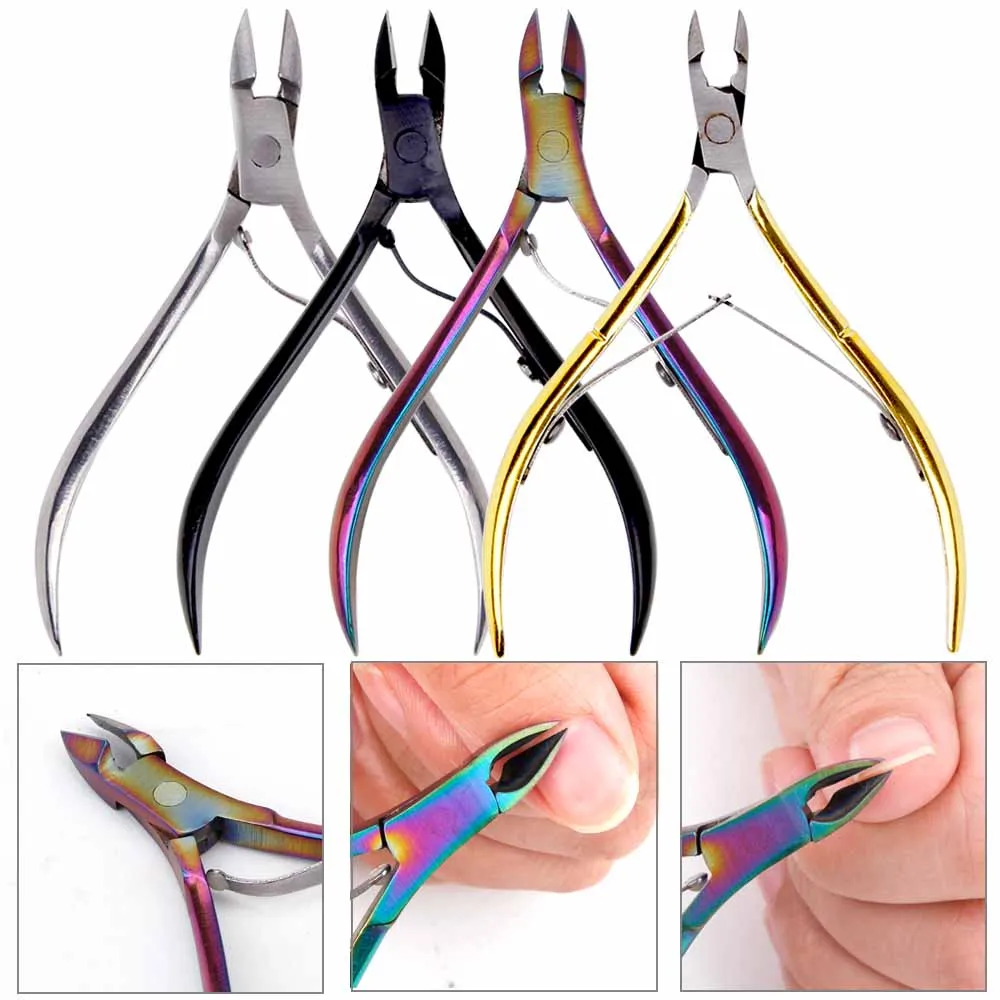 Ногти для ног &quotфранцзуский маникюр&quot носок вросшие ногти Нержавеющая сталь