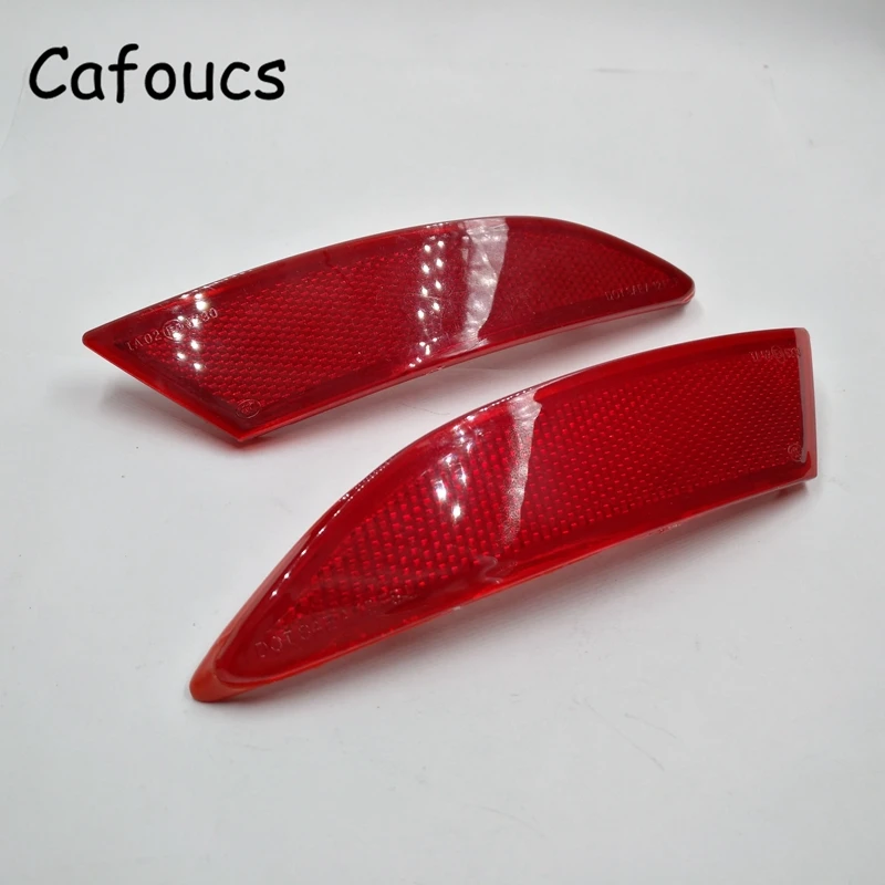 Cafoucs заднего бампера отражатель Предупреждение светильник для Ford Focus 2012 2013 2014|warning