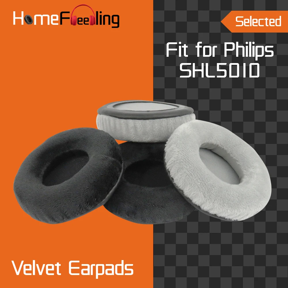 

Homefeeling Earpads for Philips SHL5010 Headphones Earpad Cushions Covers Velvet Ear Pad Replacement