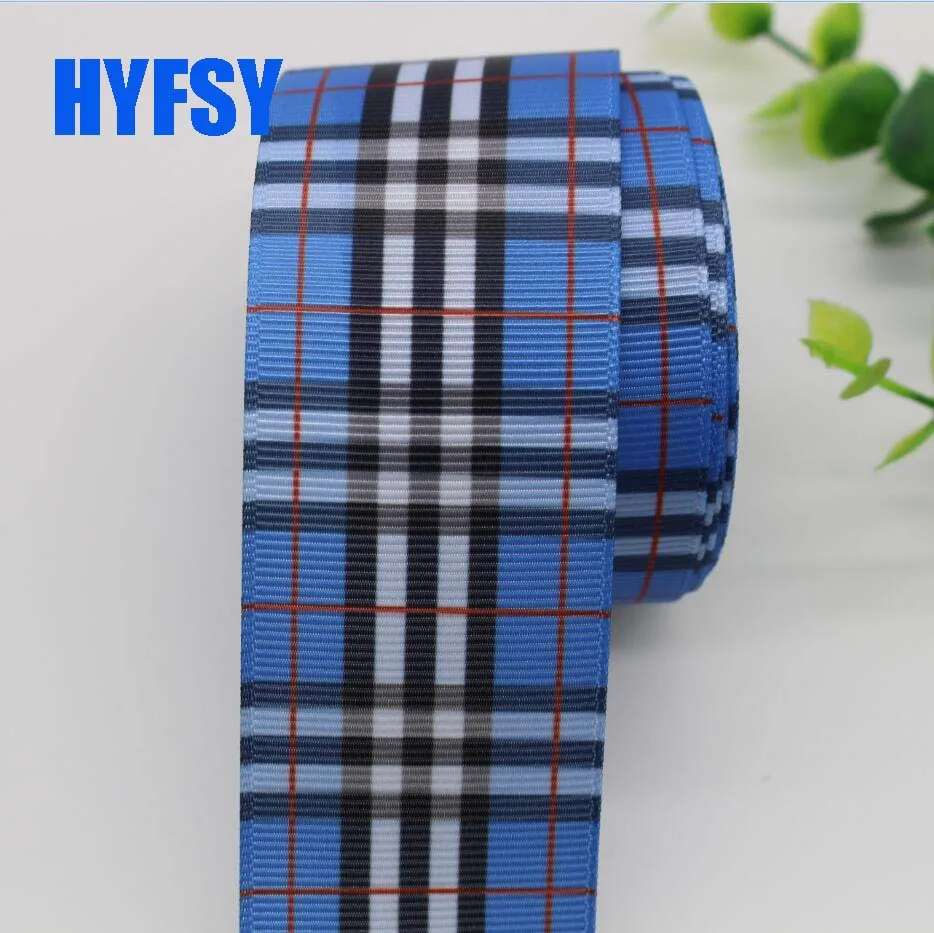 25 38 мм лента в клетку 10 ярдов материал для банта сделай сам Подарочная корсажная