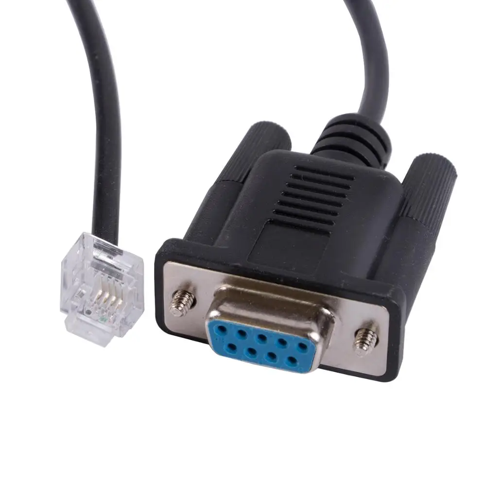 

DB9 to RJ11 RJ12 RS232 Serial Adapter Cable for APC PDU 940-0144A