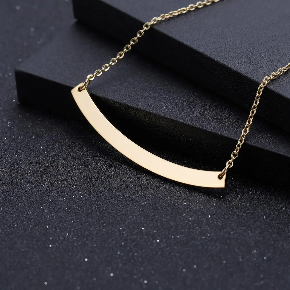 Изготовленное на заказ резное золотое ожерелье для свидания &quotкоординаты&quot