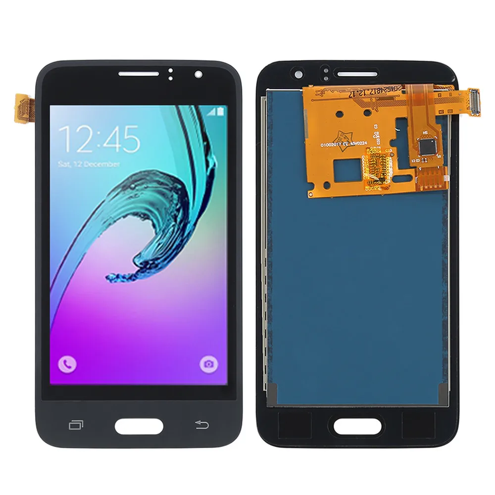 Black lcd only AAA для samsung GALAXY J1 lcd J120 J120f J120M J120H дисплей сенсорный экран дигитайзер дисплей j120f lcd для samsung j120f lcd - Цвет: Black lcd only
