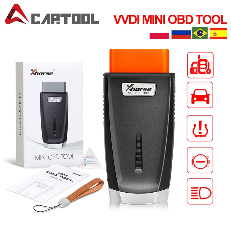 Программируемый мини-инструмент Xhorse VVDI инструмент для программирования ключей