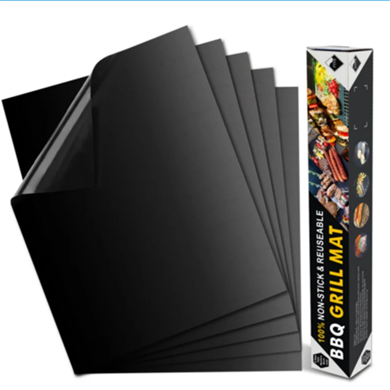 1 шт Высокое качество антипригарная барбекю Гриль коврик 40*33 см для выпечки