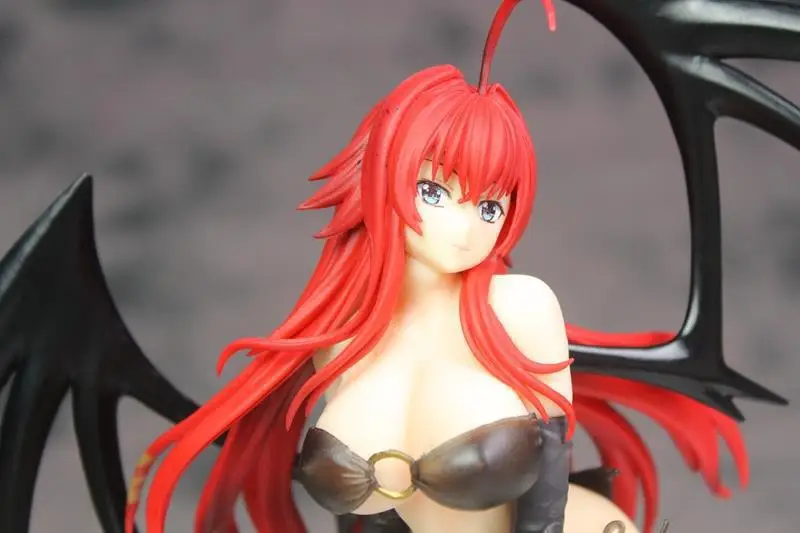 

PVC Anime Grand High School MODEL DxD Lias Kneeling Bat Wings 15CM Boxed Garage Kit Toy Gift for Girl boy