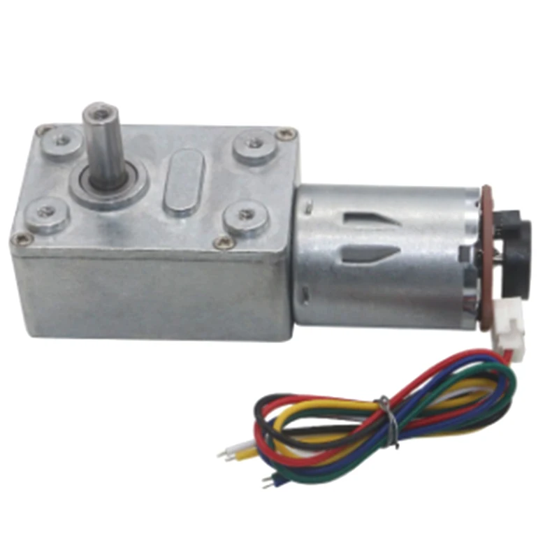 JGY 370 редукционный мотор кодировщика высокий крутящий момент постоянного тока 6В
