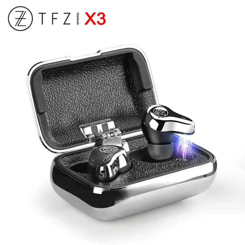 Спортивные наушники вкладыши TFZ X3 с двойным балансным арматурным Bluetooth 5 0