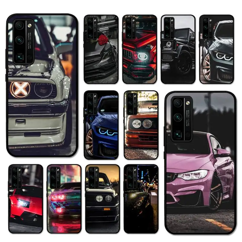 

Sports Cars Male Men Phone Case For Huawei Honor V30 30 9X 7A Pro View 20 10 9 Lite 10I 8C 8X 5A Play Cover