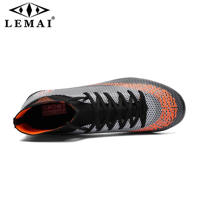 Мужская Осенняя обувь для футбола нескользящие бутсы футбольная кроссовки