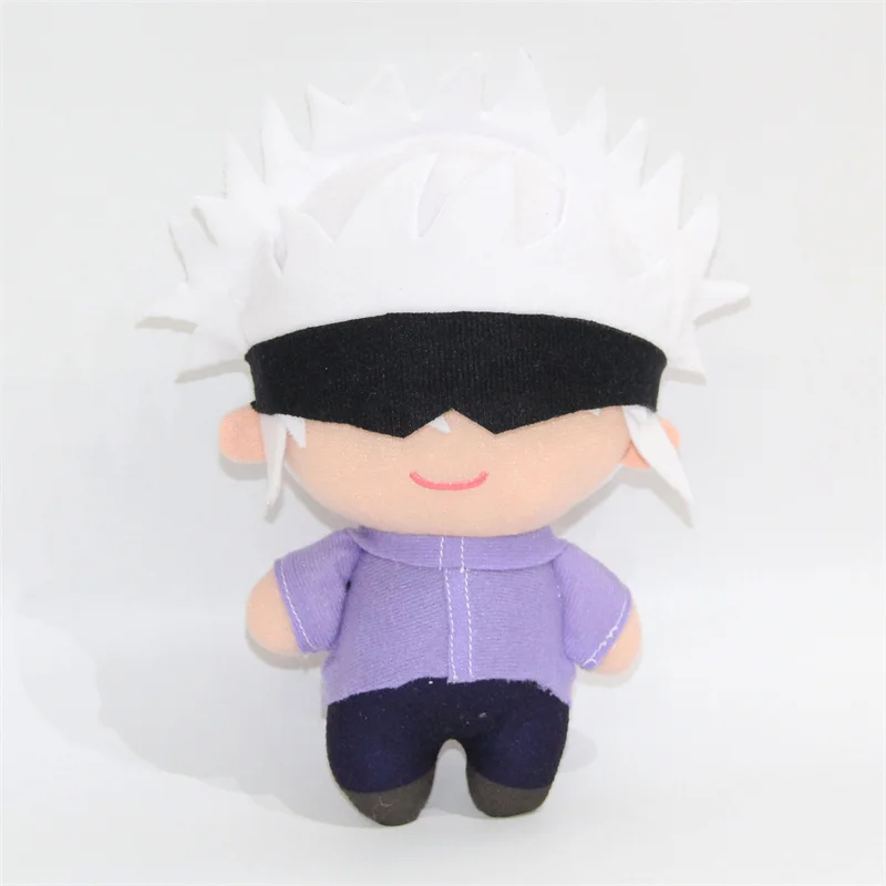Peluche de Anime de 23cm para ni&ntilde;os, mu&ntilde;eco de peluche de Jujutsu, Kaisen, Itadori, Yuji, Gojo, Satoru, notara, Megumi, regalo para cumplea&ntilde;os-3