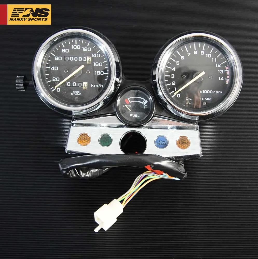 New instrument assembly gauges meter cluster speedometer odometer tachometer for Honda CB400 1995 1996 1997 1998 CB 400 95 - 98