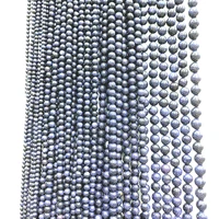 natural blue stone loose beads semi blue beads 4 12 mm jewelry necklace diy bracelet accessories 39cm